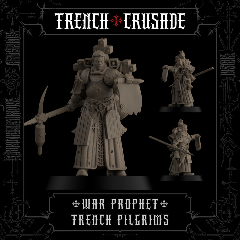 Trench Crusade - War Prophet - Trench Pilgrims - Only-Games