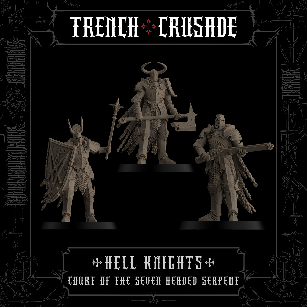 Trench Crusade - Hell Knights - Court of the Seven Headed Serpent