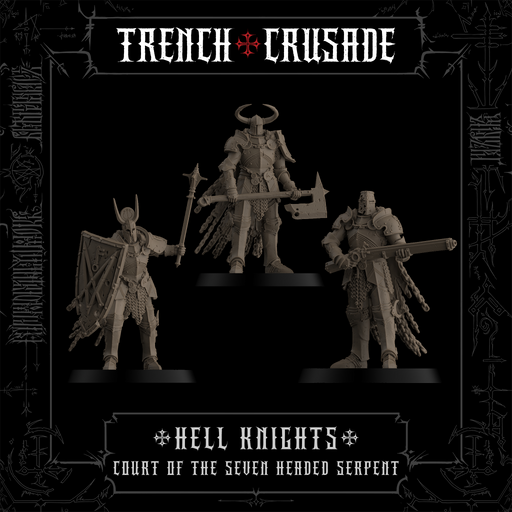 Trench Crusade - Hell Knights - Court of the Seven Headed Serpent - Only-Games