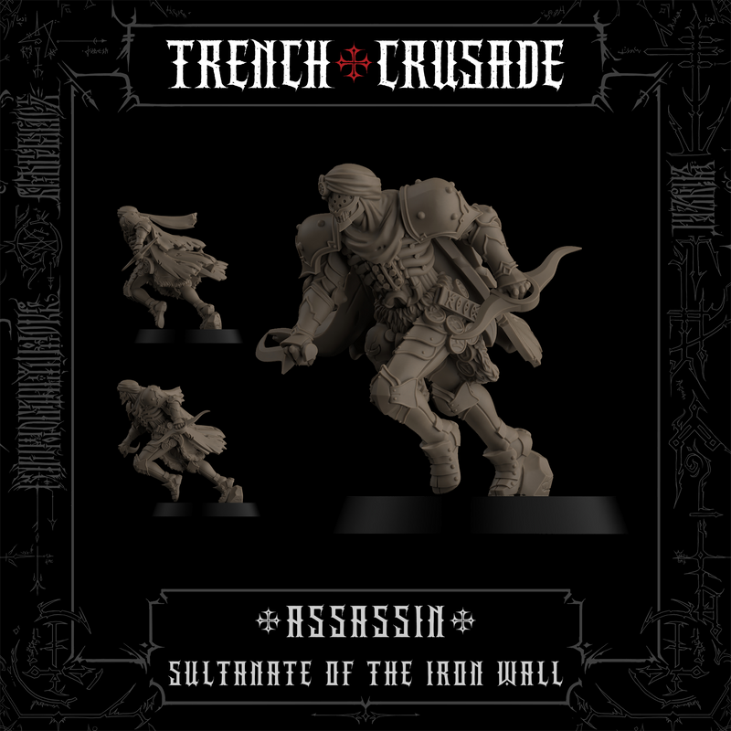 Trench Crusade - Assassin - Iron Sultanate - Only-Games