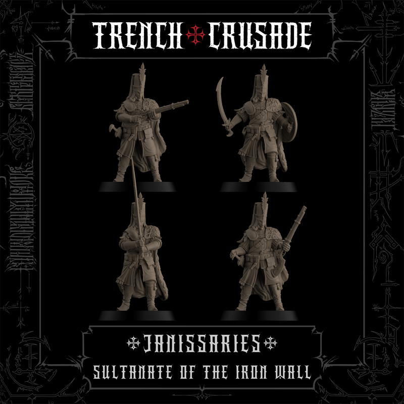 Trench Crusade - Janissaries - Iron Sultanate - Only-Games