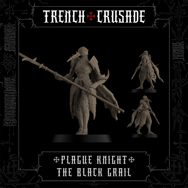 Trench Crusade - Plague Knight - The Black Grail - Only-Games