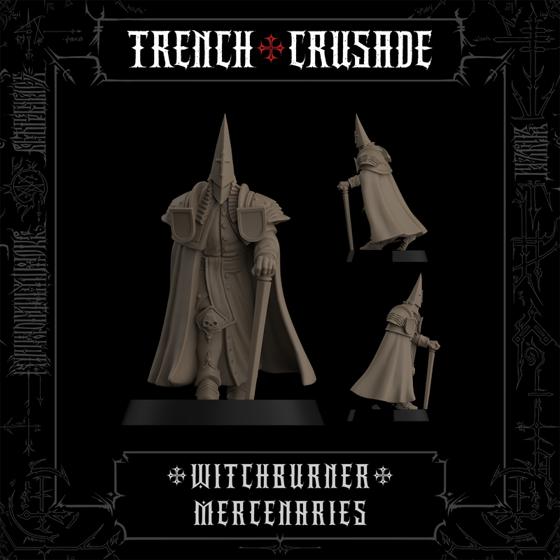Trench Crusade - Witchburner General - Mercenaries - Only-Games