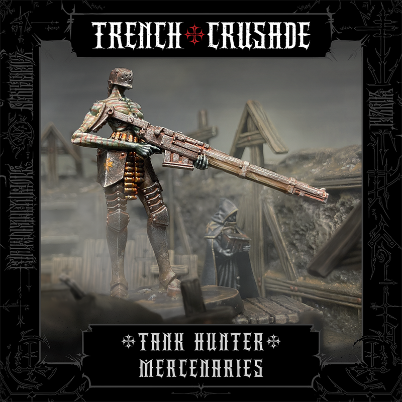 Trench Crusade - Communicant Tank Hunter (female) - Mercenaries - Only-Games