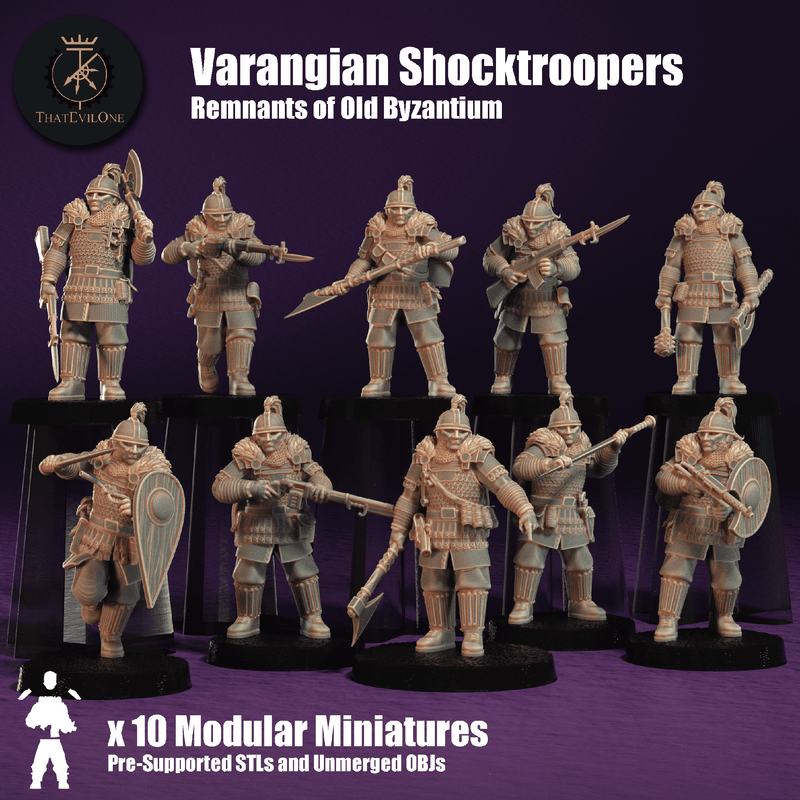 Varangian Shocktroopers - Remnants of Old Byzantium - Only-Games