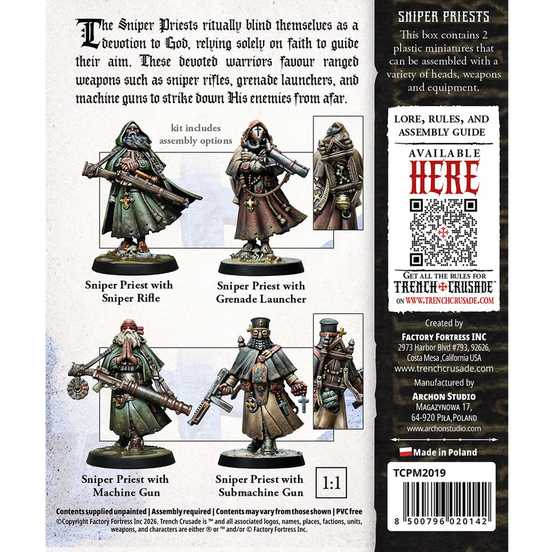 Trench Crusade Sniper Priests