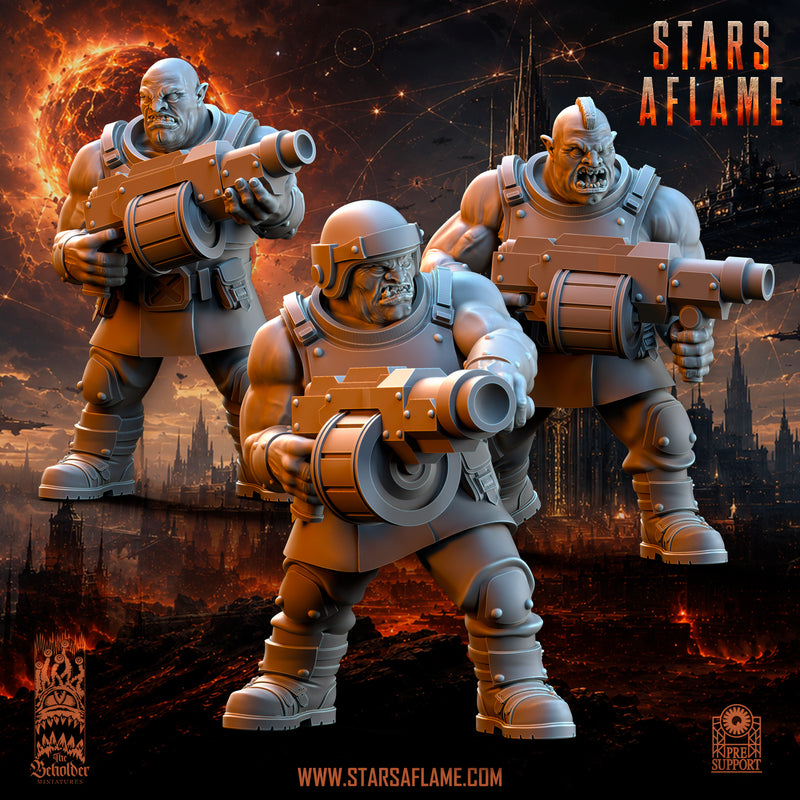 TSF Jupiterian Troops