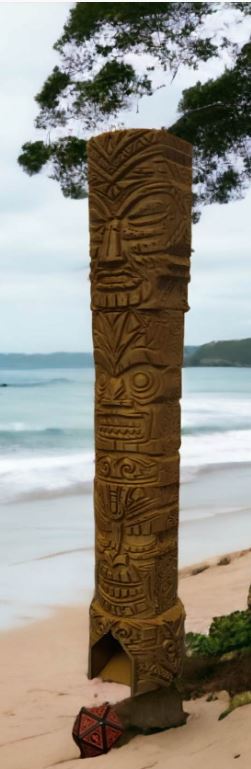 Tiki Totem Dice Tower - Only-Games
