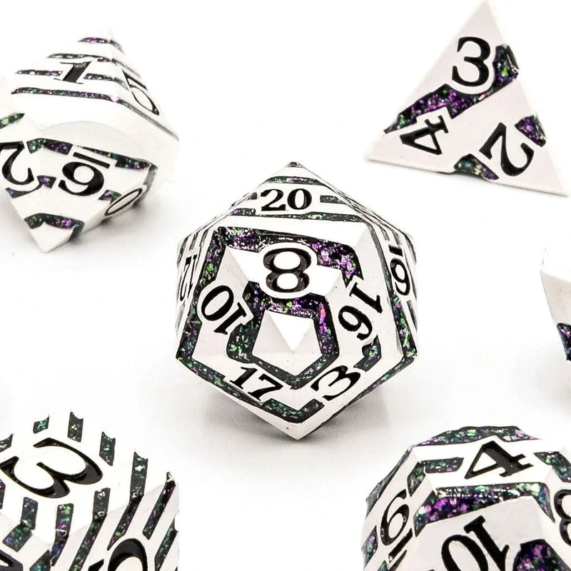Sorcerer's Vein | Solid Metal | 7 Piece Set - Only-Games