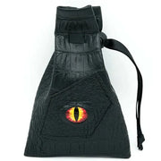 Dragon's Vault | Orange Eye | Vegan Leather Dice Bag - Only-Games