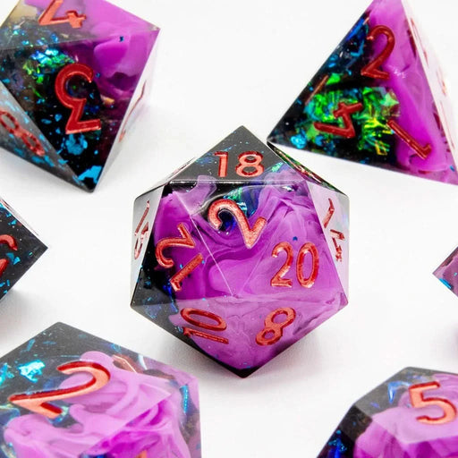 Void Walker | Sharp Edge Dice | 7 Piece Set - Only-Games