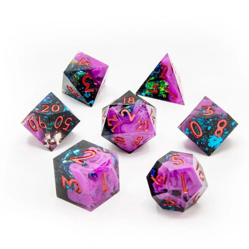 Void Walker | Sharp Edge Dice | 7 Piece Set - Only-Games