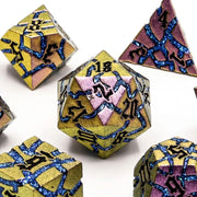 Mystic Steel | Solid Metal | 7 Piece Set - Only-Games