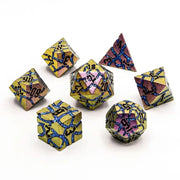 Mystic Steel | Solid Metal | 7 Piece Set - Only-Games