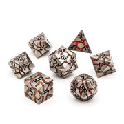 Infernal Steel | Solid Metal | 7 Piece Set - Only-Games