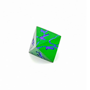 Venom Vein | Solid Metal Dice | 7 Piece Set - Only-Games