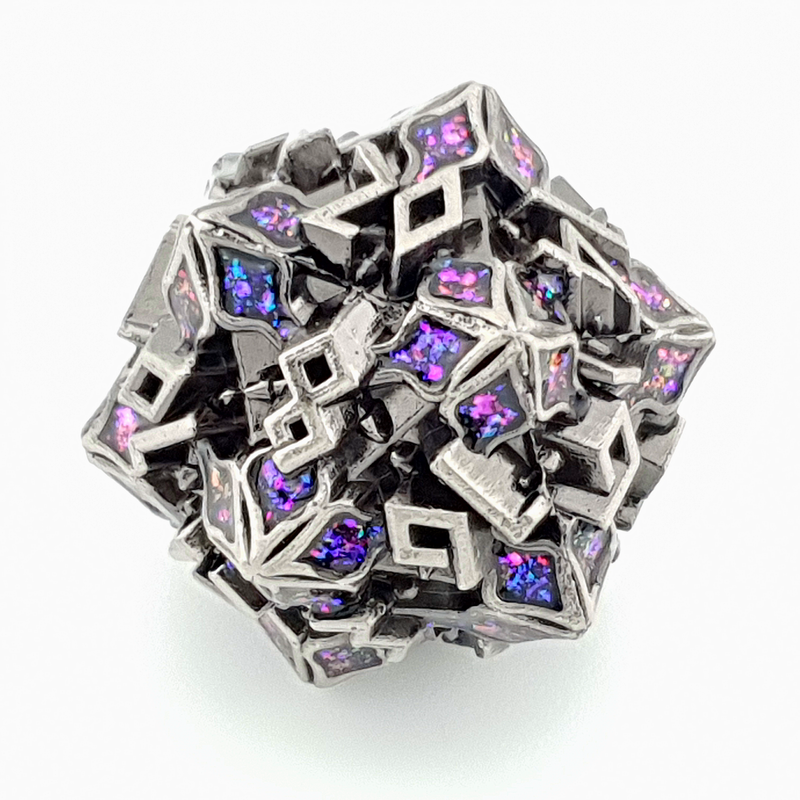Arcane Grove | Solid Metal Dice | 7 Piece Set - Only-Games
