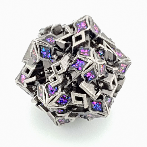 Arcane Grove | Solid Metal Dice | 7 Piece Set - Only-Games