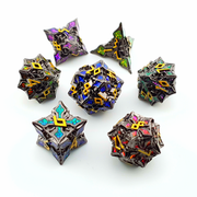 Eldritch Grove | Solid Metal Dice | 7 Piece Set - Only-Games