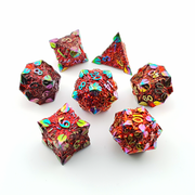 Arcane Arbor | Solid Metal Dice | 7 Piece Set - Only-Games