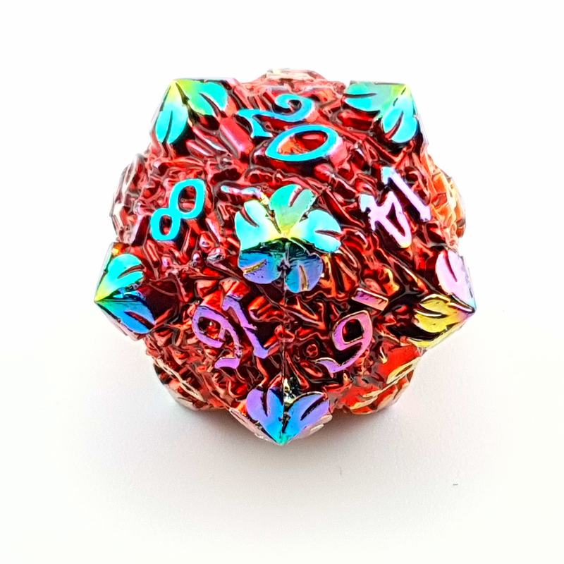Arcane Arbor | Solid Metal Dice | 7 Piece Set - Only-Games