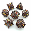 Mace of Malice | Solid Metal Dice | 7 Piece Set - Only-Games
