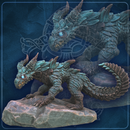 Isdreki (Ice Drake, Scourge of Frosty Night)  STL - Only-Games