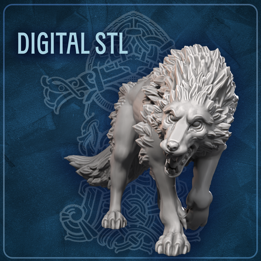 Frostiulfr (Frost Hounds) STL - Only-Games