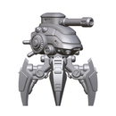 15mm Sci-Fi Walking Tank Mech STL 3 Pack Robot Walker Miniatures for Tabletop Wargaming