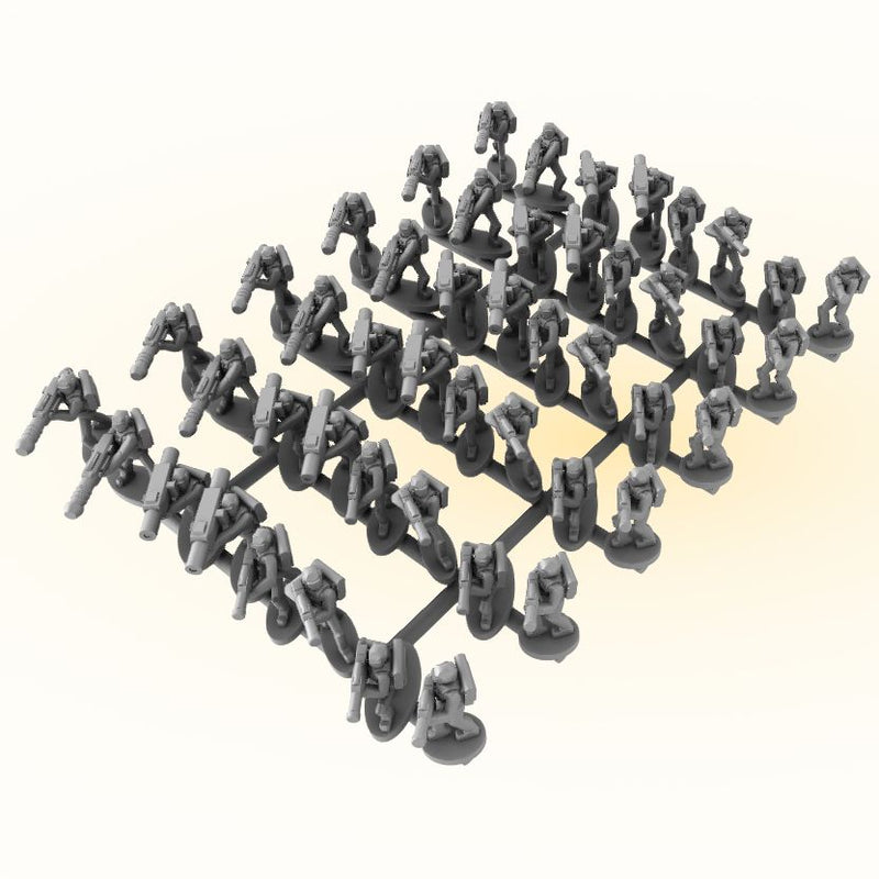 MG144-TarF06 Tarrainian Federation Infantry