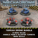 Mechadrome Terran Drone Bundle (15mm Scale)