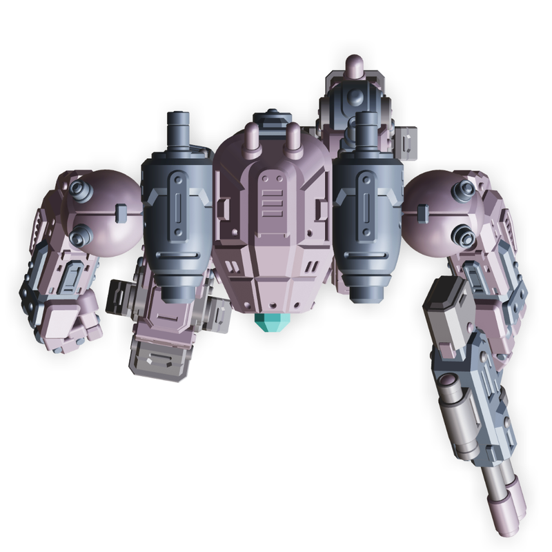 Mech Forge Quartz Mech Tabletop Miniature - Only-Games