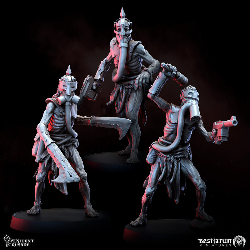Multipart Heretic Legion | Bestiarum | Trench Crusade DnD Miniatures - Only-Games