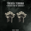 Trench Crusade terrain - Trench 90in corners - Only-Games