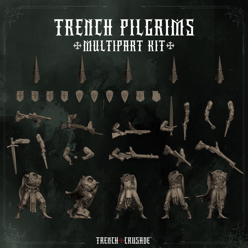 Trench Crusade - Trench Pilgrims (multipart) - Trench Pilgrims - Only-Games
