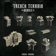 Trench Crusade terrain - Trench system bundle - Only-Games