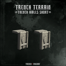 Trench Crusade terrain - Trench walls short - Only-Games