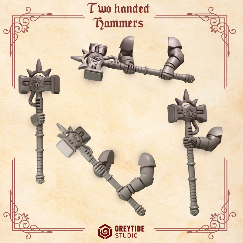 Two handed hammers CL