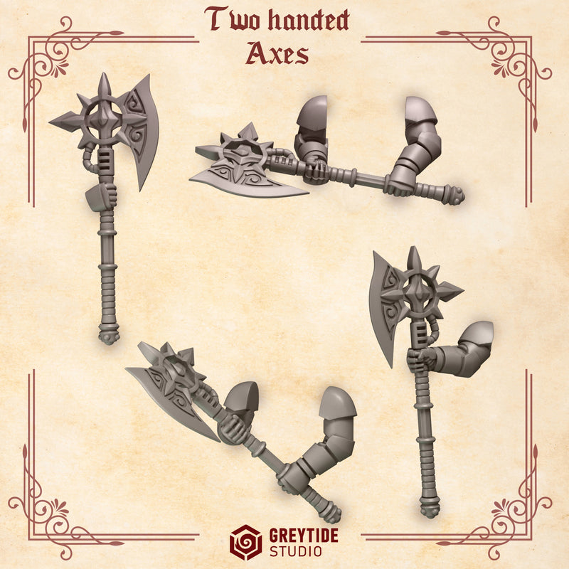Two handed axes CL