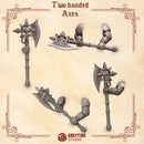 Two handed axes CL