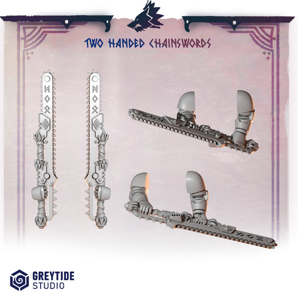 Two handed Chainswords PH