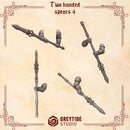 Two handed spears 4 CL