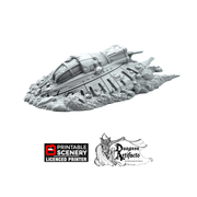 UFO Crash - Brave New Worlds - Printable Scenery New Eden Sanctuary-17 Terrain Scatter D&D DnD - Only-Games