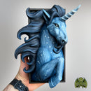 Unicorn / Horse  BOOKNOOK [UNPAINTED] - Only-Games