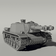 Grim ISU-152 Heavy Tank Destroyer - Only-Games