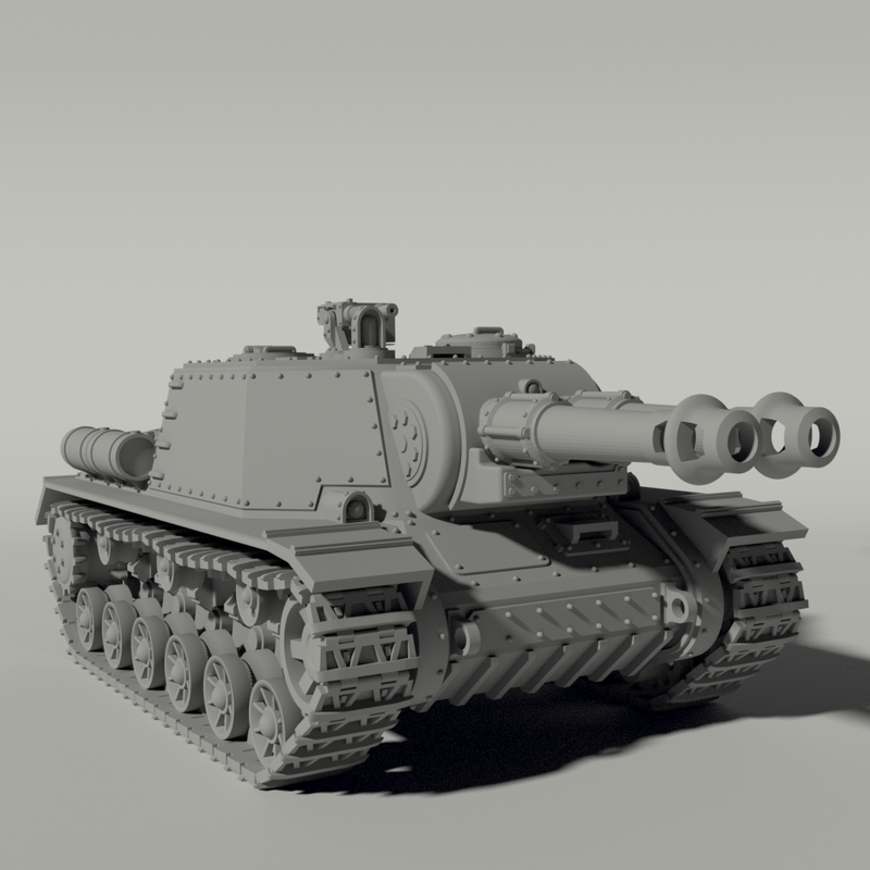 Grim ISU-152 Heavy Tank Destroyer - Only-Games
