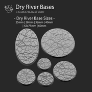 Versatile Wargaming Bases Set | Customizable Sizes & Styles for Miniature Battles - Only-Games