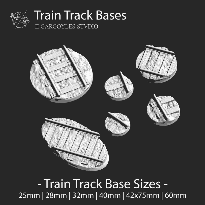 Versatile Wargaming Bases Set | Customizable Sizes & Styles for Miniat