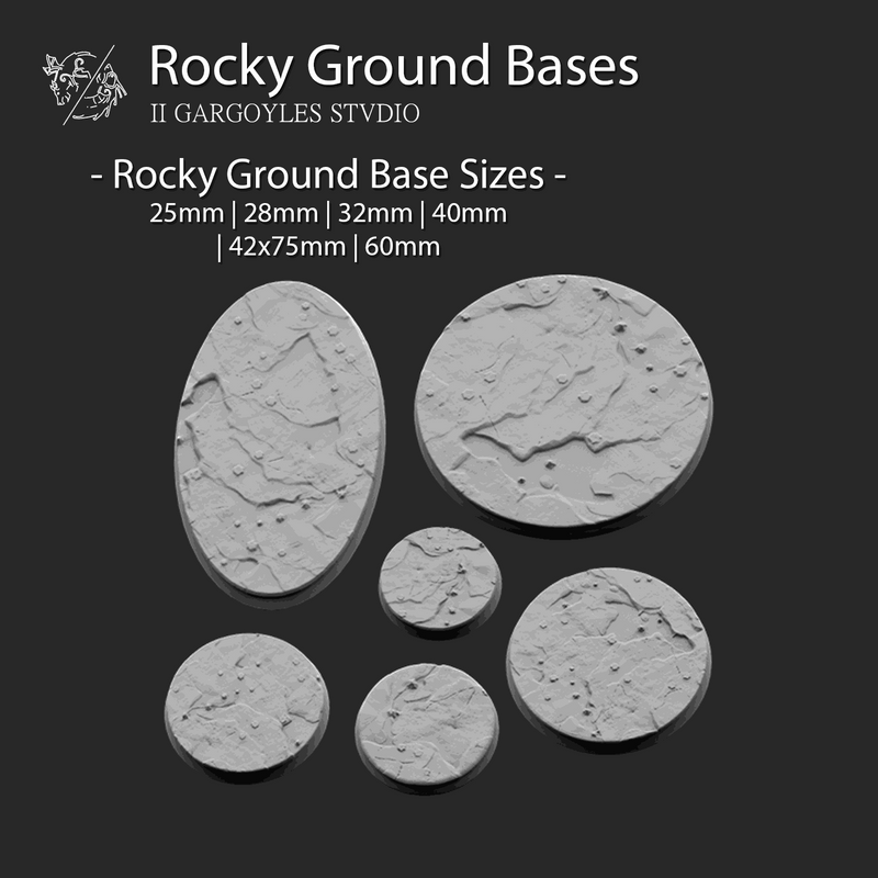 Versatile Wargaming Bases Set | Customizable Sizes & Styles for Miniature Battles - Only-Games