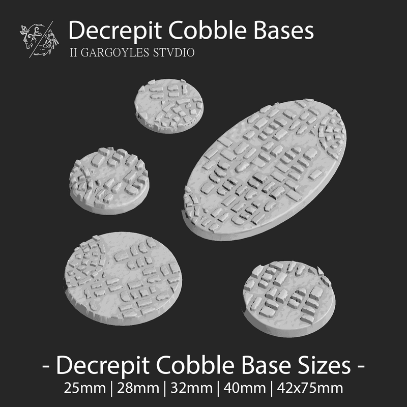 Versatile Wargaming Bases Set | Customizable Sizes & Styles for Miniature Battles - Only-Games